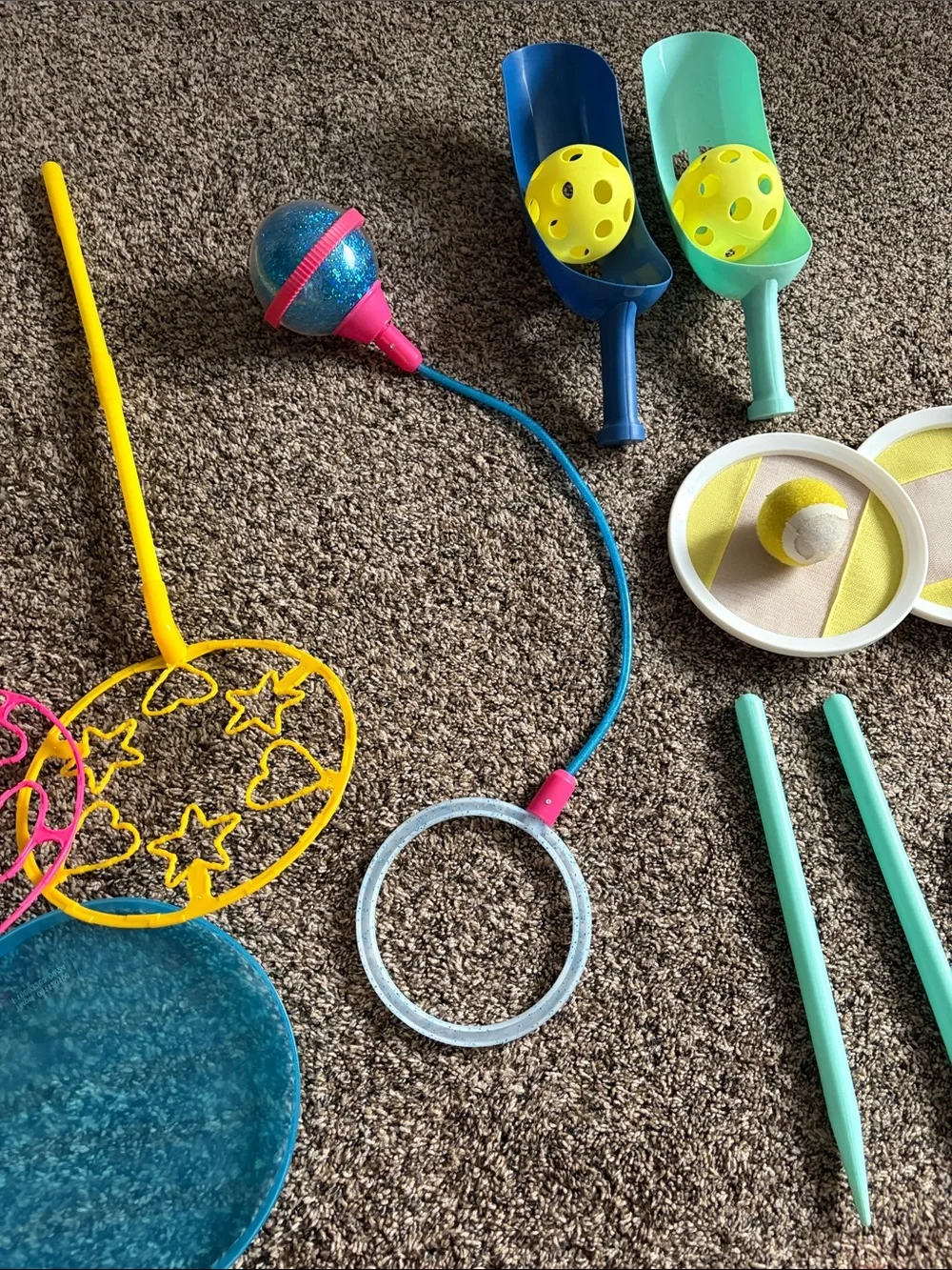 Kids Outdoor Game Activity Play Set - Multicolor